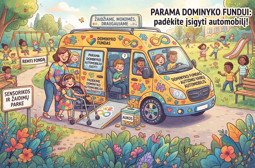 dominyko autistuko kelionems automobilis 1 Campaign Master Dominykas 1
